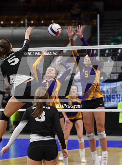Thumbnail 1 in West Grand vs. Dolores (CHAAA 2A 3rd Round) photogallery.
