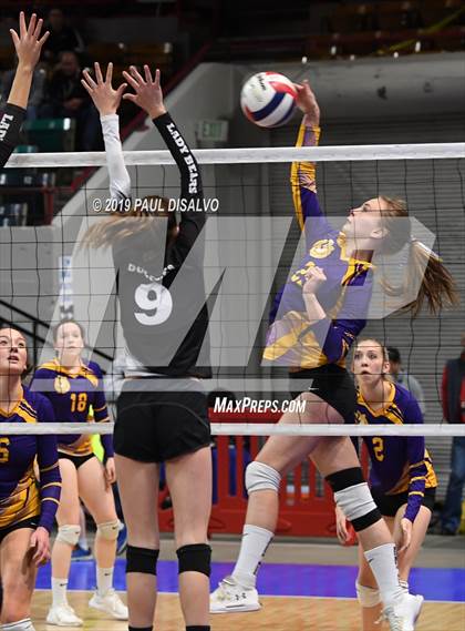 Thumbnail 3 in West Grand vs. Dolores (CHAAA 2A 3rd Round) photogallery.