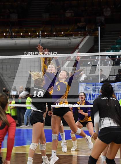 Thumbnail 3 in West Grand vs. Dolores (CHAAA 2A 3rd Round) photogallery.