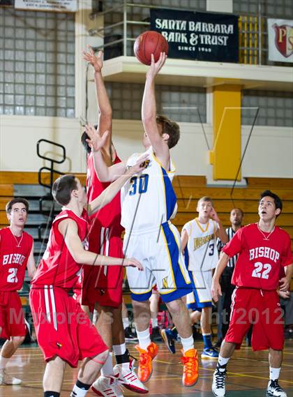 Thumbnail 3 in Nordhoff vs Bishop Diego [Garcia] (Santa Barbara Holiday Classic) photogallery.
