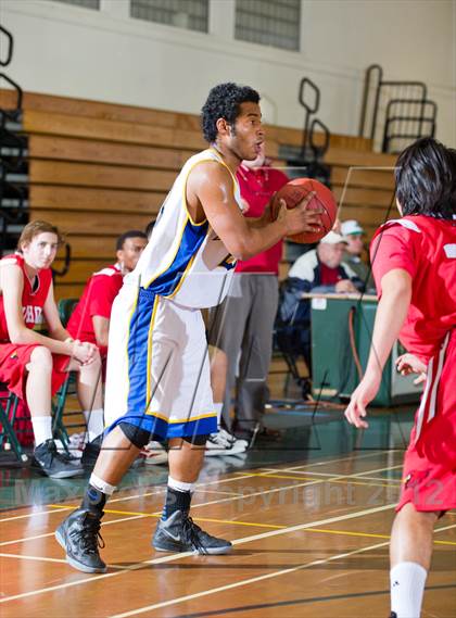 Thumbnail 1 in Nordhoff vs Bishop Diego [Garcia] (Santa Barbara Holiday Classic) photogallery.