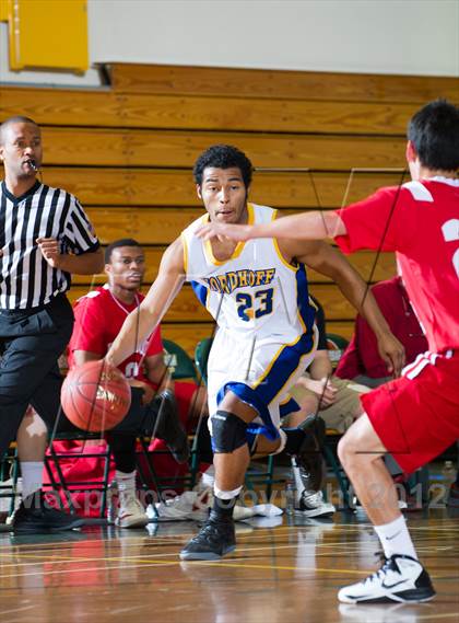 Thumbnail 3 in Nordhoff vs Bishop Diego [Garcia] (Santa Barbara Holiday Classic) photogallery.