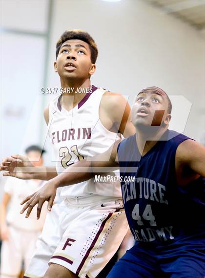 Thumbnail 2 in Florin vs Venture Academy (NIKE Elk Grove vs Stockton Challenge) photogallery.
