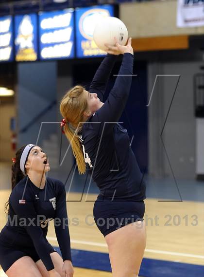 Thumbnail 2 in Turlock Christian vs. Stone Ridge Christian (CIF SJS D6 Final) photogallery.