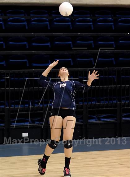 Thumbnail 3 in Turlock Christian vs. Stone Ridge Christian (CIF SJS D6 Final) photogallery.