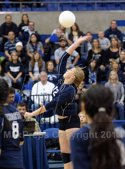 Thumbnail 2 in Turlock Christian vs. Stone Ridge Christian (CIF SJS D6 Final) photogallery.