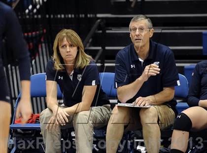 Thumbnail 2 in Turlock Christian vs. Stone Ridge Christian (CIF SJS D6 Final) photogallery.