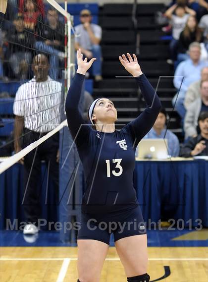 Thumbnail 1 in Turlock Christian vs. Stone Ridge Christian (CIF SJS D6 Final) photogallery.