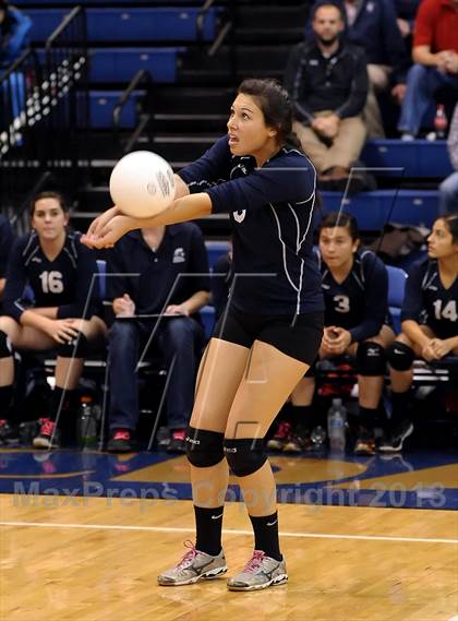 Thumbnail 3 in Turlock Christian vs. Stone Ridge Christian (CIF SJS D6 Final) photogallery.