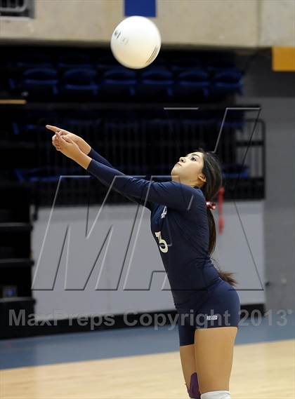 Thumbnail 2 in Turlock Christian vs. Stone Ridge Christian (CIF SJS D6 Final) photogallery.