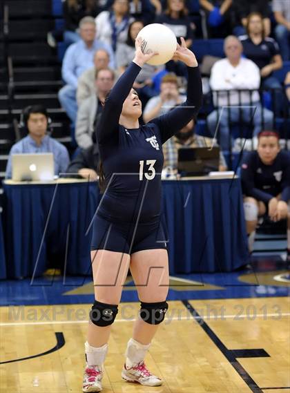 Thumbnail 3 in Turlock Christian vs. Stone Ridge Christian (CIF SJS D6 Final) photogallery.