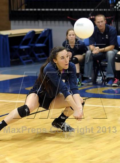 Thumbnail 1 in Turlock Christian vs. Stone Ridge Christian (CIF SJS D6 Final) photogallery.