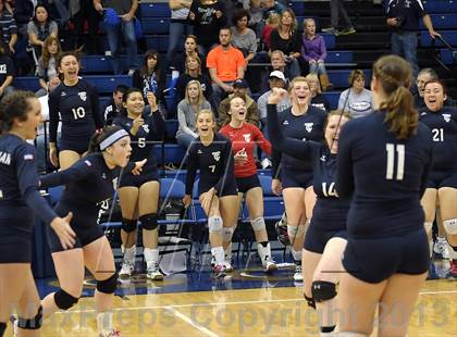 Thumbnail 3 in Turlock Christian vs. Stone Ridge Christian (CIF SJS D6 Final) photogallery.