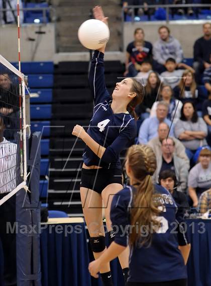 Thumbnail 2 in Turlock Christian vs. Stone Ridge Christian (CIF SJS D6 Final) photogallery.