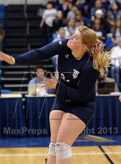 Thumbnail 3 in Turlock Christian vs. Stone Ridge Christian (CIF SJS D6 Final) photogallery.