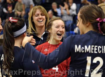 Thumbnail 2 in Turlock Christian vs. Stone Ridge Christian (CIF SJS D6 Final) photogallery.