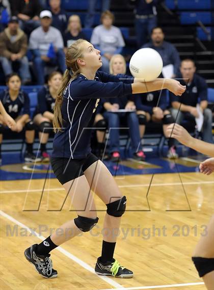 Thumbnail 1 in Turlock Christian vs. Stone Ridge Christian (CIF SJS D6 Final) photogallery.