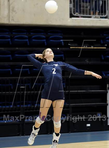 Thumbnail 3 in Turlock Christian vs. Stone Ridge Christian (CIF SJS D6 Final) photogallery.