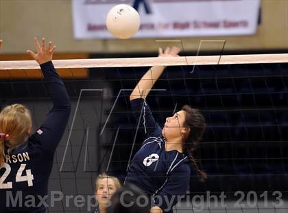 Thumbnail 2 in Turlock Christian vs. Stone Ridge Christian (CIF SJS D6 Final) photogallery.