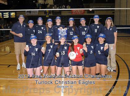 Thumbnail 1 in Turlock Christian vs. Stone Ridge Christian (CIF SJS D6 Final) photogallery.