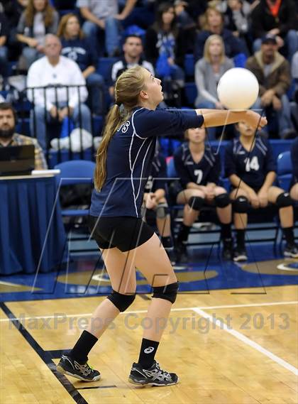 Thumbnail 2 in Turlock Christian vs. Stone Ridge Christian (CIF SJS D6 Final) photogallery.