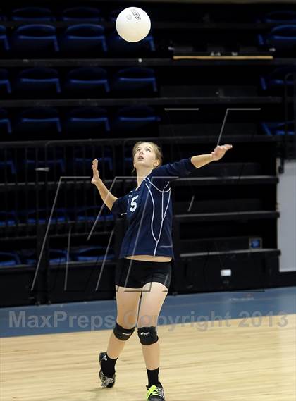 Thumbnail 2 in Turlock Christian vs. Stone Ridge Christian (CIF SJS D6 Final) photogallery.