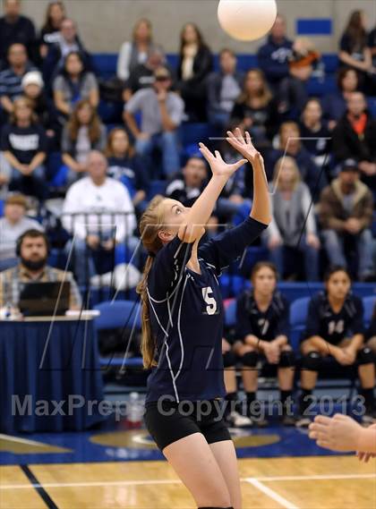 Thumbnail 2 in Turlock Christian vs. Stone Ridge Christian (CIF SJS D6 Final) photogallery.