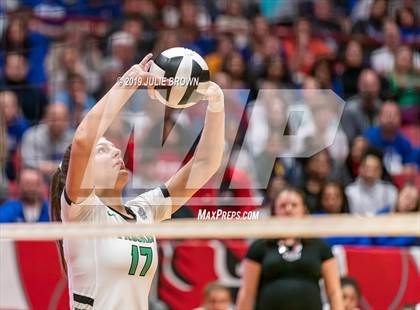 Thumbnail 2 in New Castle vs. Hamilton Southeastern (IHSAA 4A State Final) photogallery.