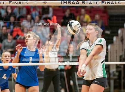 Thumbnail 2 in New Castle vs. Hamilton Southeastern (IHSAA 4A State Final) photogallery.