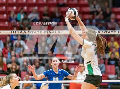 Thumbnail 3 in New Castle vs. Hamilton Southeastern (IHSAA 4A State Final) photogallery.