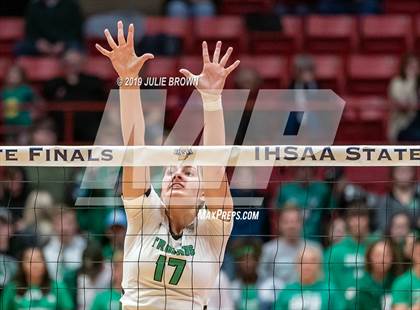 Thumbnail 2 in New Castle vs. Hamilton Southeastern (IHSAA 4A State Final) photogallery.