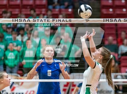 Thumbnail 3 in New Castle vs. Hamilton Southeastern (IHSAA 4A State Final) photogallery.