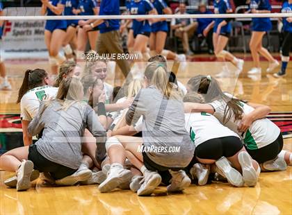 Thumbnail 2 in New Castle vs. Hamilton Southeastern (IHSAA 4A State Final) photogallery.