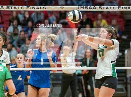 Thumbnail 1 in New Castle vs. Hamilton Southeastern (IHSAA 4A State Final) photogallery.
