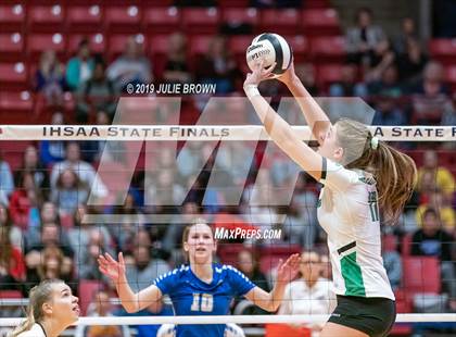 Thumbnail 1 in New Castle vs. Hamilton Southeastern (IHSAA 4A State Final) photogallery.
