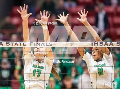Thumbnail 3 in New Castle vs. Hamilton Southeastern (IHSAA 4A State Final) photogallery.