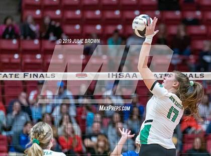 Thumbnail 2 in New Castle vs. Hamilton Southeastern (IHSAA 4A State Final) photogallery.