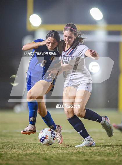 Thumbnail 3 in Tri-City Christian @ Brawley (CIF SDS D4 Semifinal) photogallery.