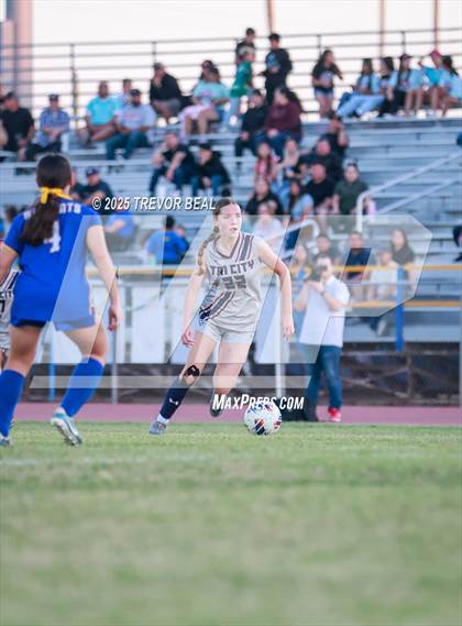 Thumbnail 1 in Tri-City Christian @ Brawley (CIF SDS D4 Semifinal) photogallery.
