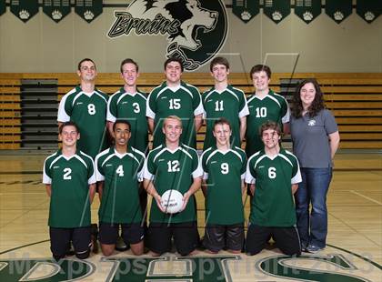 Thumbnail 3 in Ponderosa Varsity Boys Volleyball Team and Individual Photos photogallery.