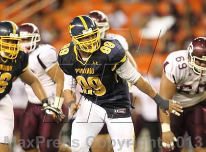 Thumbnail 1 in Punahou vs. Farrington (HHSAA D1 Semifinal) photogallery.