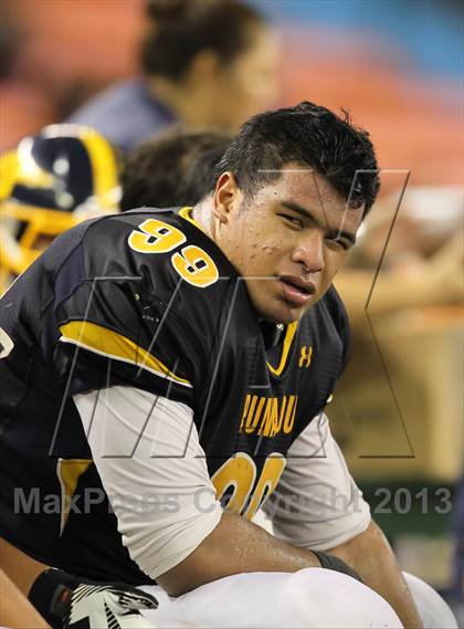 Thumbnail 3 in Punahou vs. Farrington (HHSAA D1 Semifinal) photogallery.