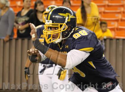 Thumbnail 2 in Punahou vs. Farrington (HHSAA D1 Semifinal) photogallery.
