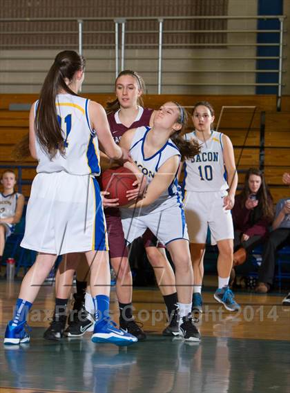 Thumbnail 1 in Bacon Academy vs.  East Lyme photogallery.