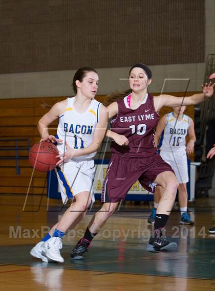 Thumbnail 1 in Bacon Academy vs.  East Lyme photogallery.