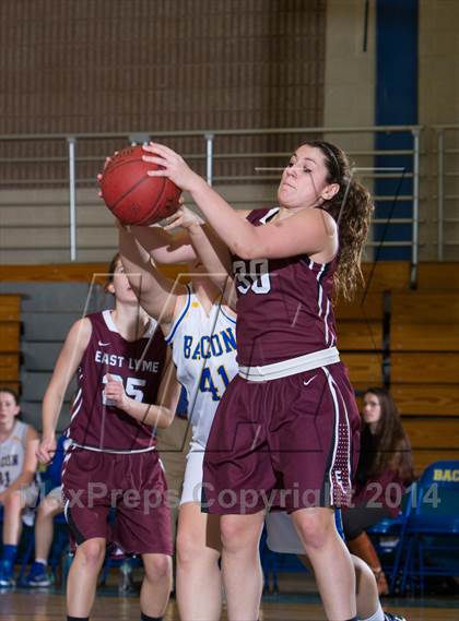 Thumbnail 2 in Bacon Academy vs.  East Lyme photogallery.