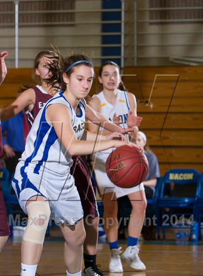 Thumbnail 2 in Bacon Academy vs.  East Lyme photogallery.