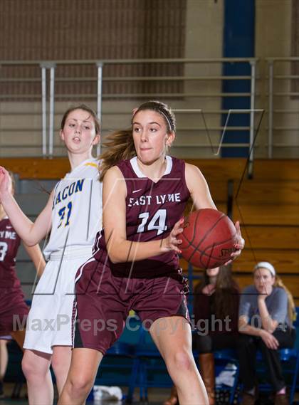 Thumbnail 1 in Bacon Academy vs.  East Lyme photogallery.