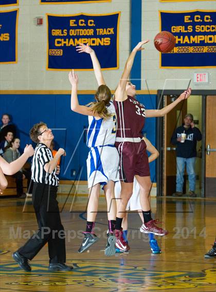 Thumbnail 3 in Bacon Academy vs.  East Lyme photogallery.