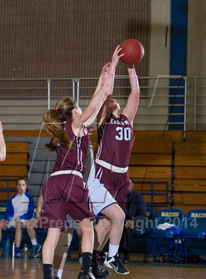 Thumbnail 3 in Bacon Academy vs.  East Lyme photogallery.